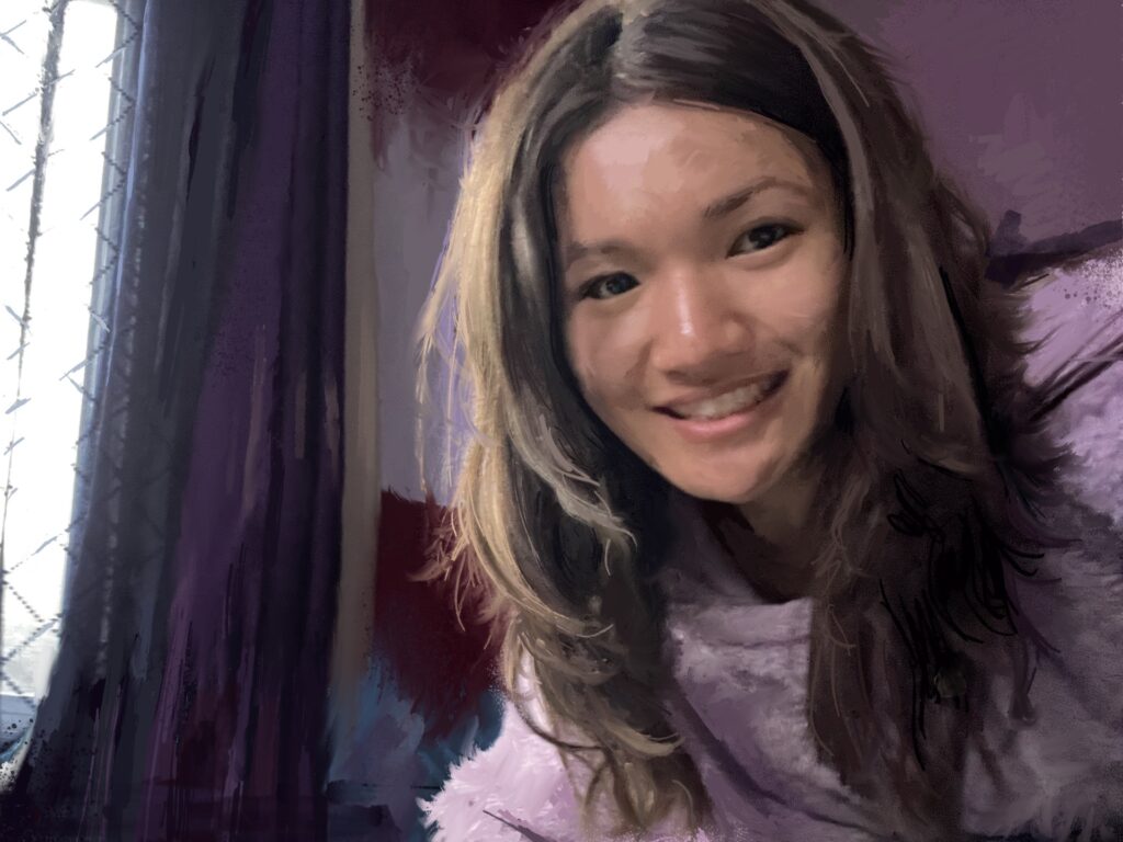 Self portrait - Katie Lin